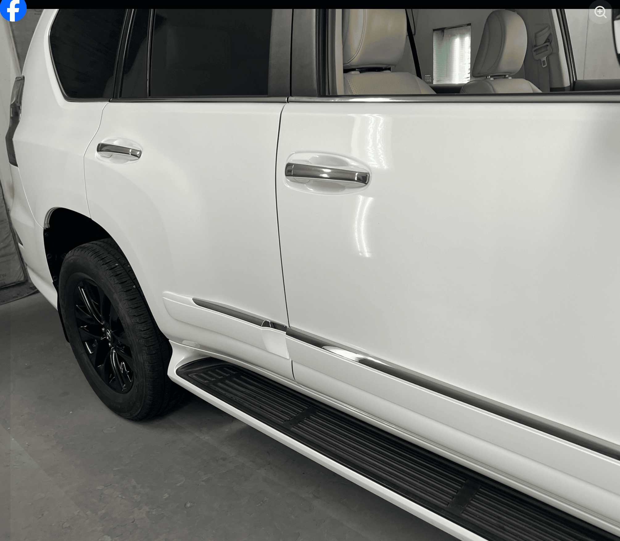 Lexus GX after — panels replaced