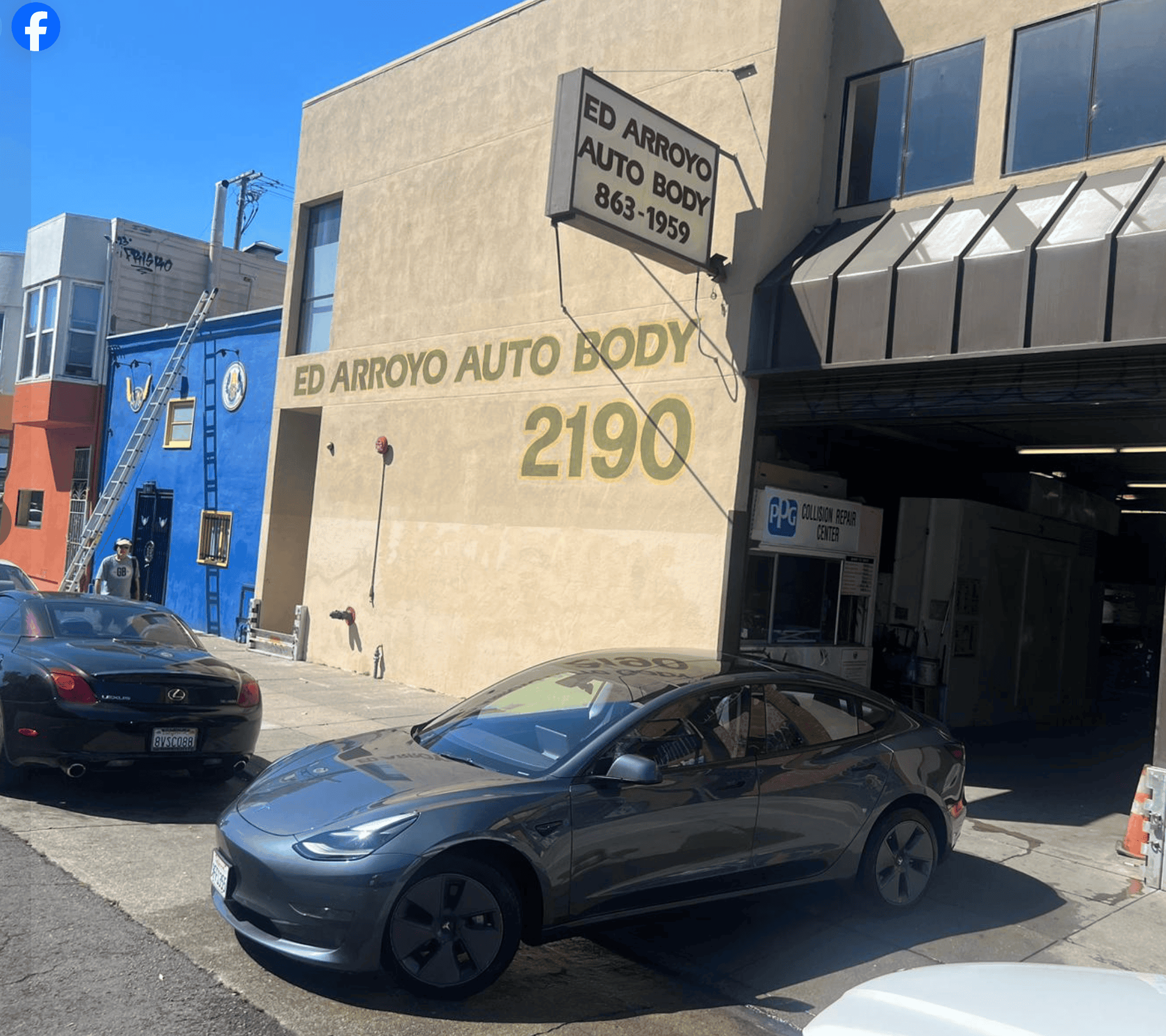 Tesla Model 3 after — completed repair