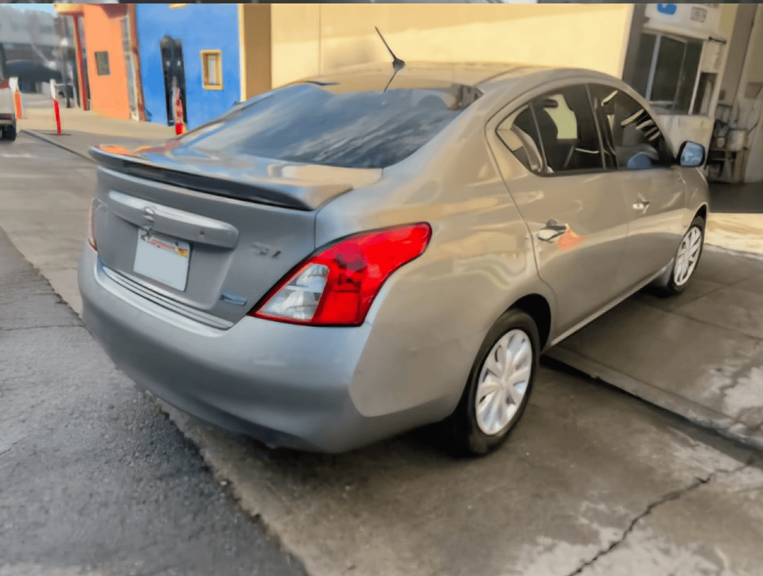 Nissan Versa after — fully restored