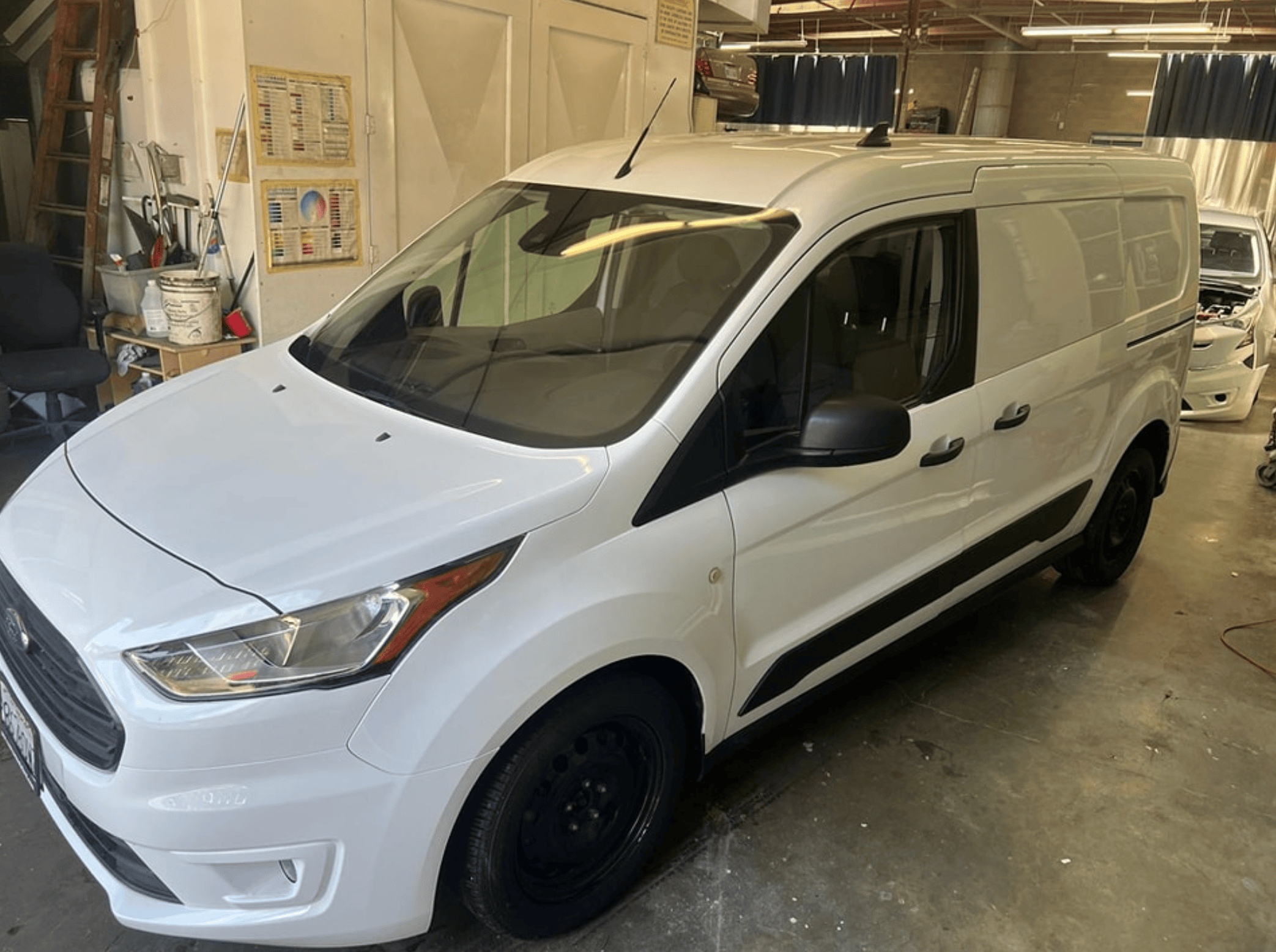 Ford Transit Connect — fleet vehicle repair completed
